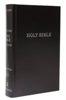 KJV, Pew Bible, Large Print, Hardcover, Black, Red Letter, Comfort Print - Thomas Nelson