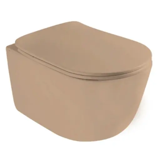 AXA Eva wc závesné béžová mat zadný odpad 8801010