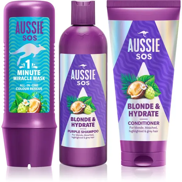 Aussie SOS Blonde & Hydrate sada pro blond vlasy