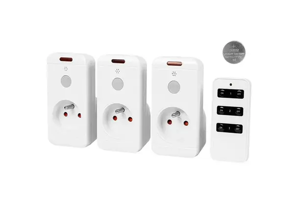 Zásuvky bezdrátové BLOW 72-052 3+1 - zánovní