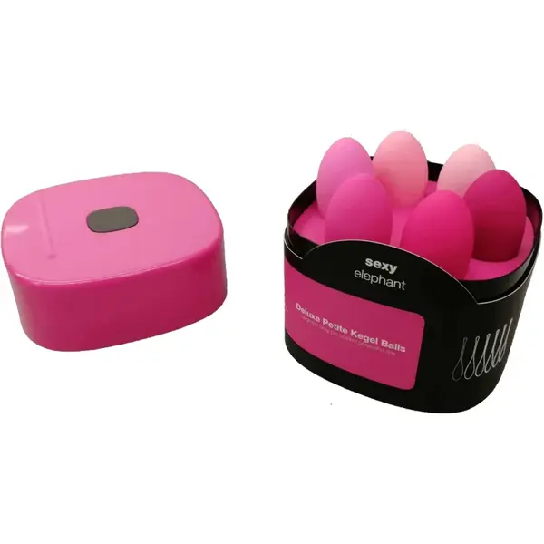 Sada vaginálnych činiek Deluxe Petite Kegel Balls
