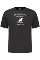 Čierne pánske tričko US Grand Polo