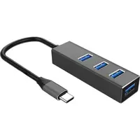 ART adapter USB-C HUB 4in1 USBC-USB3 černá