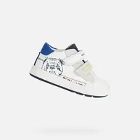 Bílé chlapecké tenisky Geox Biglia Boy