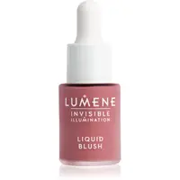 Lumene Invisible Illumination tekutá tvářenka pro rozjasnění pleti odstín Arctuc Rose 15 ml