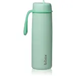 B.Box Stainless Steel Thermos Bottle termoláhev s brčkem Spearmint 690 ml