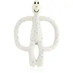 Matchstick Monkey Teething Toy and Gel Applicator kousátko s kartáčkem 2 v 1 Confetti Cream 1 ks