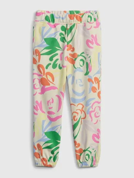 GAP Dětské tepláky floral - Holky