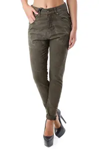 Dámske jednofarebné nohavice