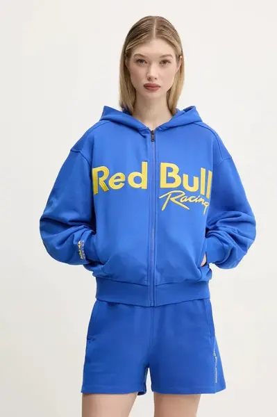 Bavlnená mikina Red Bull Racing x Pepe Jeans LOGO ZIP HOODIE