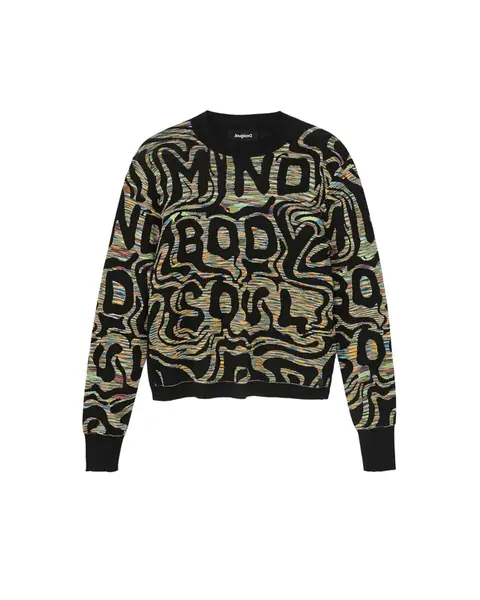 Desigual vzorovaný svetr