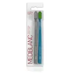MEDIBLANC Zubní kartáček Ultra Soft 2 ks šedá + modrá