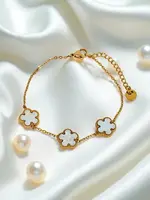 Náramek Resti Aurelia Bianca s květinami