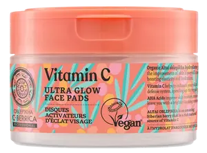 NATURA SIBERICA Pleťové tamponky pro ultra rozjasnění 20 ks