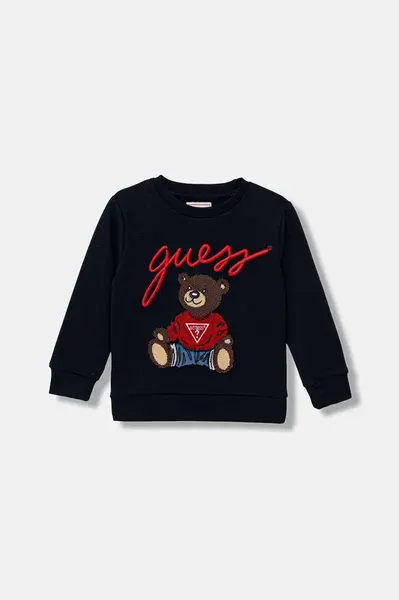 Dětská bavlněná mikina Guess