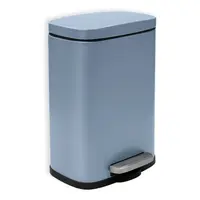Spirella Spirella pedálový odpadkový kôš akira matná hmlovo modrá oceľ 5 l 10.20352