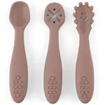 Petite&Mars Take&Match 6m+ lžička pro děti Velvet Latte 3 ks