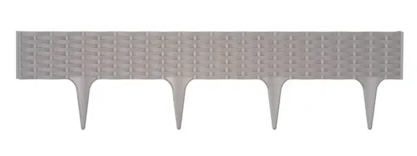 Trávny lem GARDEN BORDER sivý kameň 390cm PRIBRA-405U