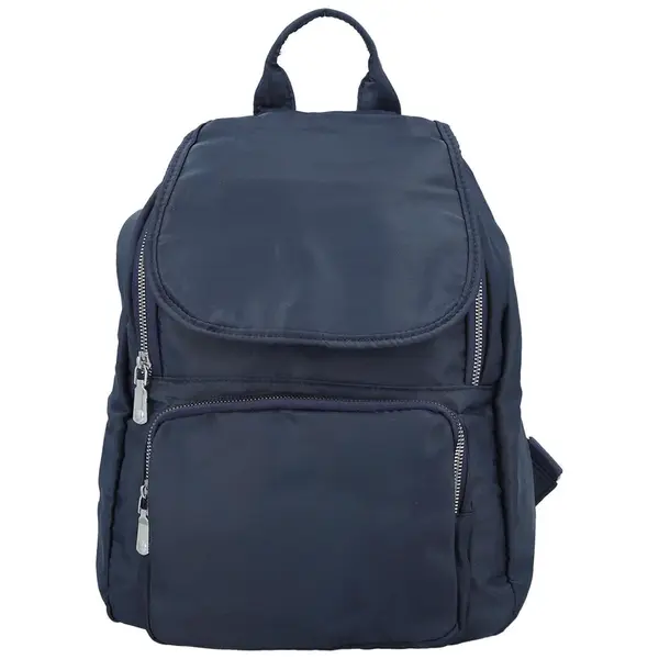 Trendy dámský textilní batoh Lauris, tmavě modrý