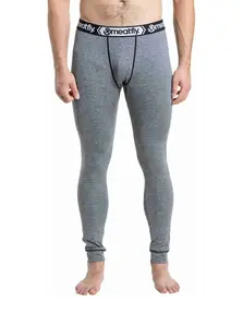 Meatfly pánské termo kalhoty Sloan Charcoal Heather | Šedá | Velikost M