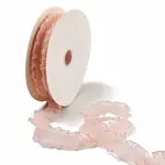 20 Yards Polyester Pleated Elastic Lace Trim