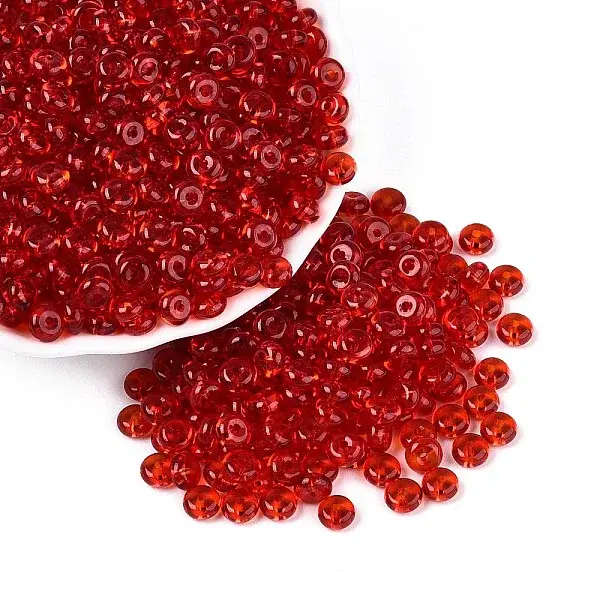 Transparent Colours Glass Seed Beads