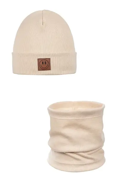 Dětský set čepice a nákrčník Ander SMILE