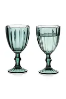 Sada sklenic na víno Affek Design Elise 320 ml 4-pack zelená barva