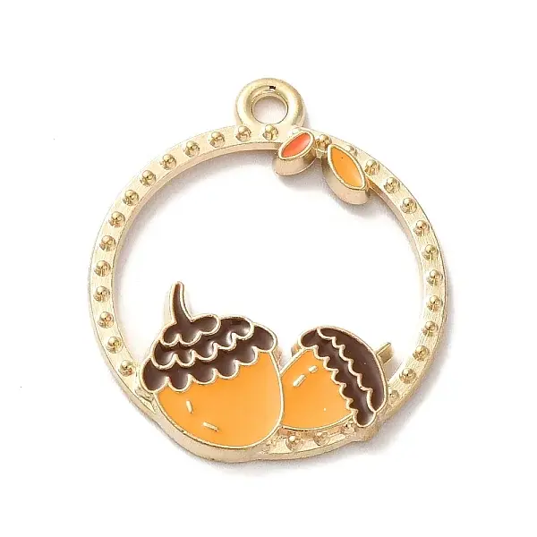 Alloy Enamel Pendants