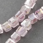 Electroplate Glass Beads Strands