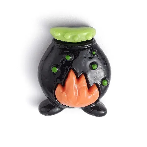 Halloween Theme Opaque Resin Cabochons