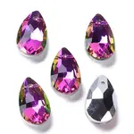 Faceted Teardrop Glass Pendants