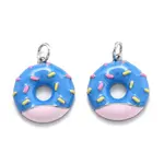 Rack Plating Brass Enamel Pendants