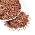 Spray Painted Picasso Cylinder Glass Seed Beads