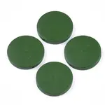 Painted Natural Wood Beads