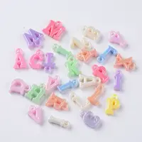 Opaque Acrylic Charms