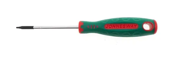 Šroubováky Torx, velikosti od T5 do T50, délky 60-200 mm - JONNESWAY Varianta: velikost T6. délka dříku 60 mm