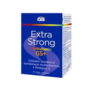 GS Extra Strong Multivitamin 65+, 60 tablet + 60 kapslí