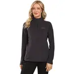 KILPI ALMERI Dámska flísová mikina, čierna, veľkosť