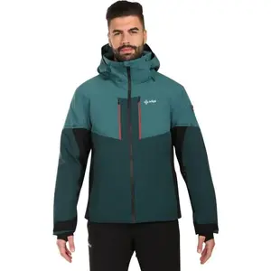 KILPI TONNSI Pánska lyžiarska bunda, tmavo zelená, veľkosť