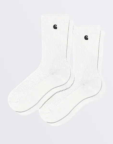 Carhartt WIP Madison Pack Socks White / Black + White / Black