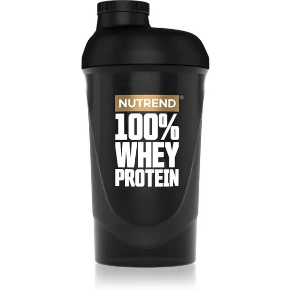 Nutrend Shaker 600 ml športový šejker farba Black 600 ml