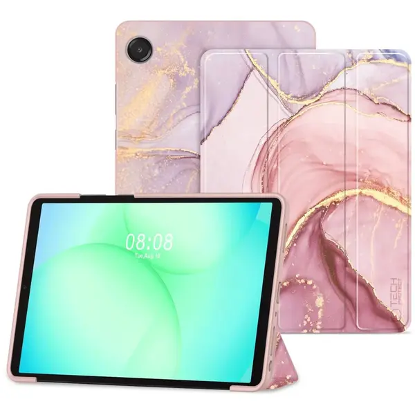 Tech-Protect Smartcase puzdro na Samsung Galaxy Tab A9 / A11 8.7'', marble