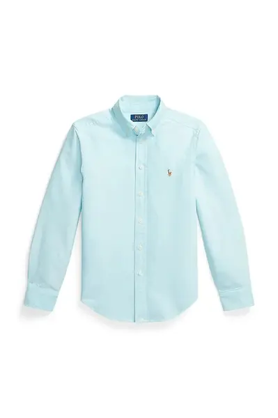 Dětská bavlněná košile Polo Ralph Lauren