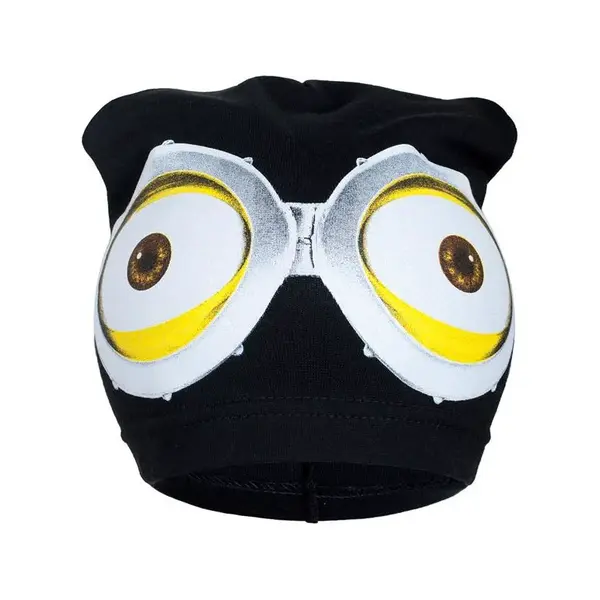 New Baby Jarní dětská čepička  mimoň šedá, vel. 104 (3-4r)