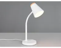 Stolová LED lampa Pongo, biela%