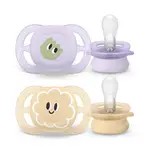 Philips AVENT Dudlík Ultrastart obrázek 0-2m dívka 2 ks