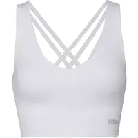 Fitforce TAZA Dámska fitness podprsenka, biela, veľkosť