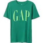 GAP V-FRCH LOGO ARCH Chlapčenské tričko, zelená, veľkosť