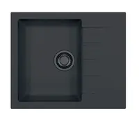 Alveus Cadit - Granitový drez 59x50 cm, deep black 1149151